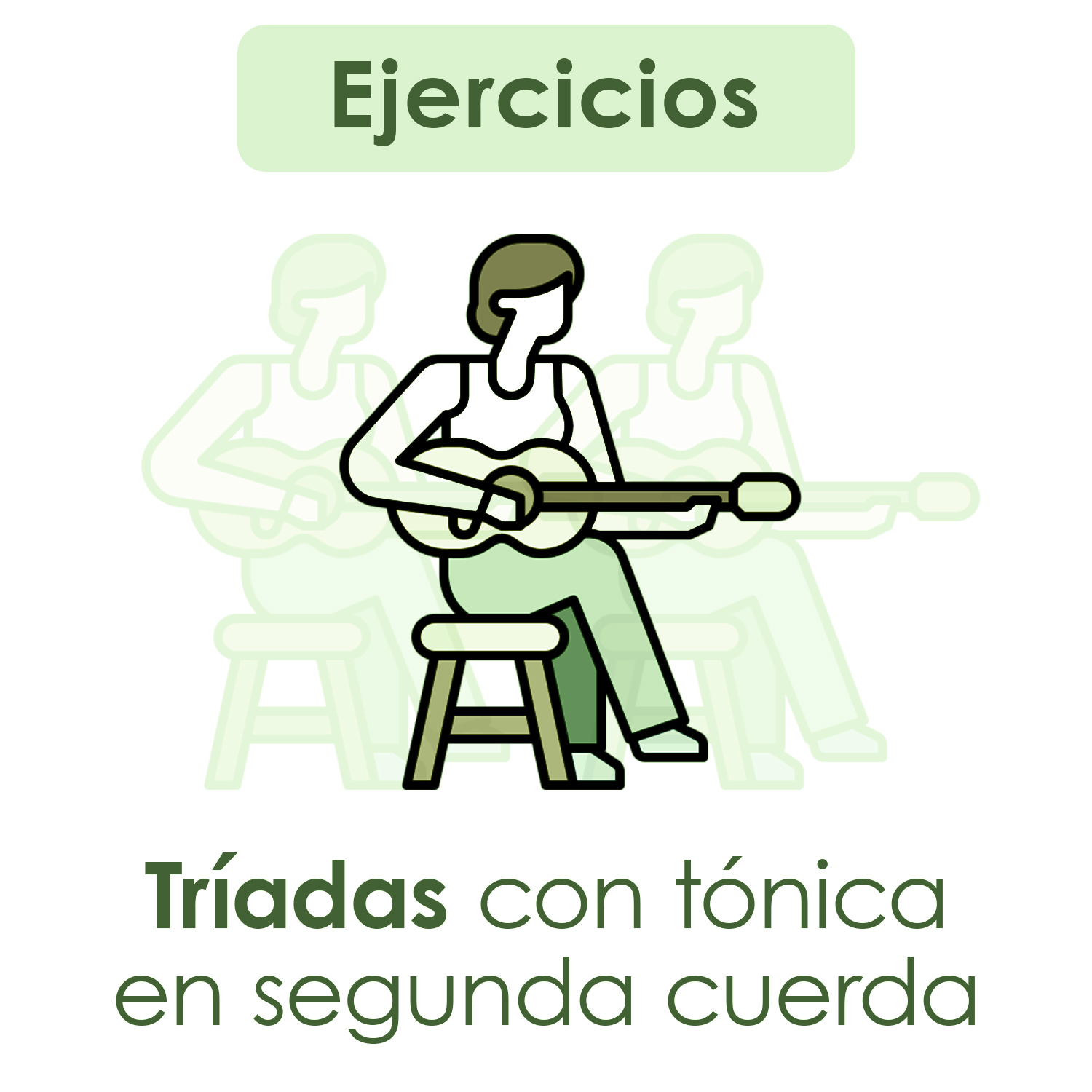 Tríadas con tónica en la segunda cuerda